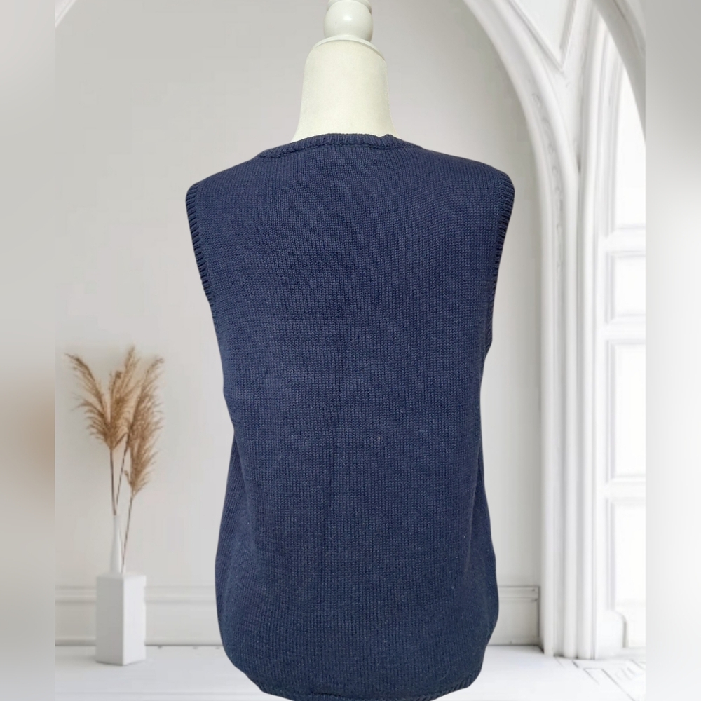 Liz Baker Essentials Knit Vest  (F11) - Picture 3 of 5